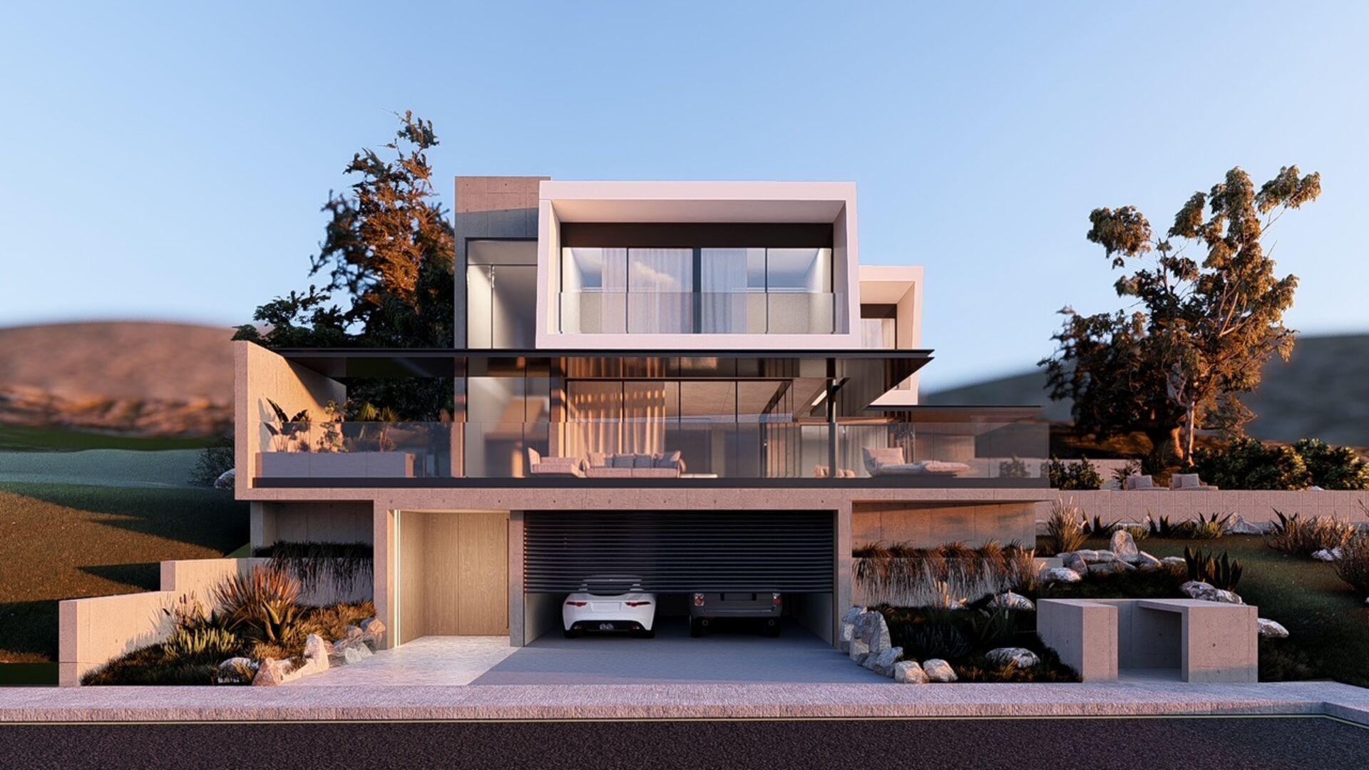 Konia Heights панорамный вид комплекса